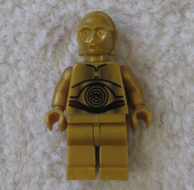 LEGO C3PO MINIFIG star wars figure c 3 p 0 C3P0 toy NEW  