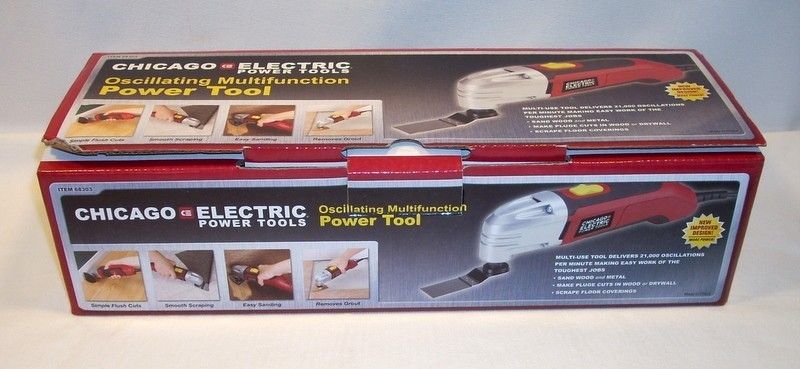 Chicago Electric Oscillating Multifunction Power Tool  