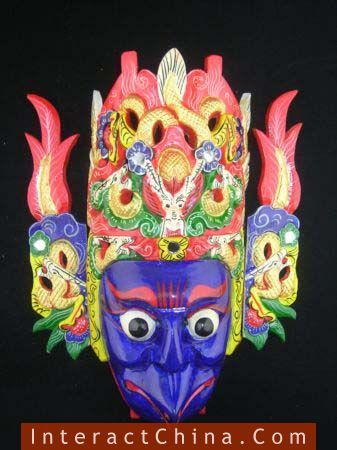 Chinese Opera Wall Mask