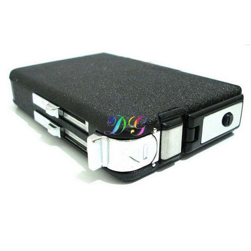 Wind Resistance Tobacco Cigarette Lighter Case Black UK  