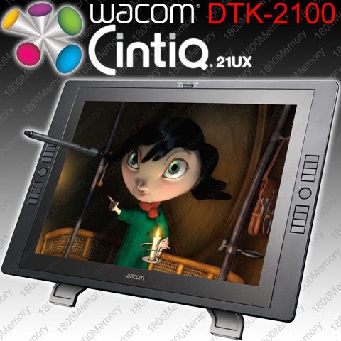 Wacom Cintiq 21UX 2G 2nd Gen Graphics Interactive Pen Display Tablet 