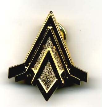 Battlestar Galactica Commander V Wing Pin  