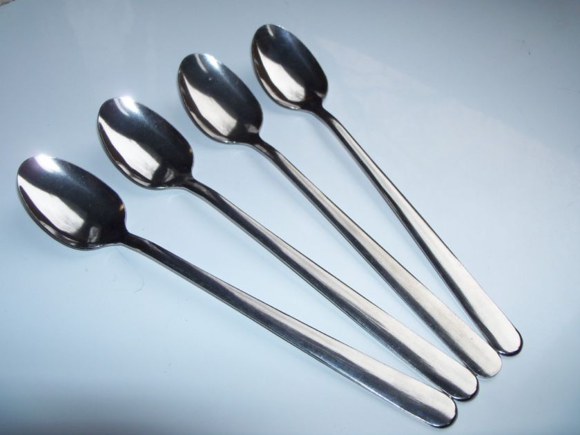   Tall Mixing Spoon /Ice Cream/Soda/Cocktail/Bar/Iced Tea Spoons  