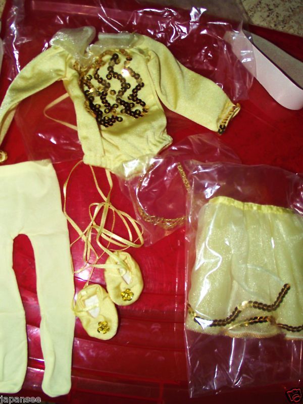 ASHTON DRAKE DOLL BALLERINA YELLOW DOLL OUTFIT NEW IN BOX  