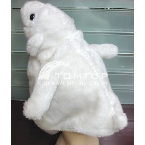 Cartoon animal dolphin cute fluffy plush Hat cap H1416  