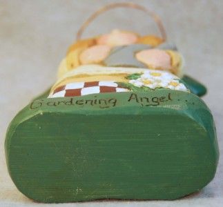 EDDIE WALKER GARDENING ANGEL GIRL WATERING CAN MIDWEST  