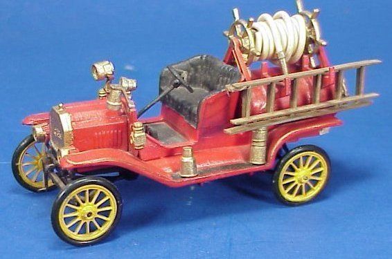 48 SCALE WISEMAN 1914 MODEL T FORD FIRE TRUCK KIT NM 906 NATIONAL 