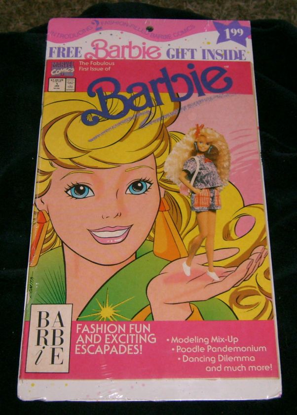   Fabulous First Issue of BARBIE & First Issue Barbie Fashion   New