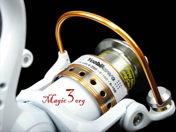 YOSHIKAWA Fishing Spinning Reel 5.11 10+1 BB White Bass Pike Tackle 