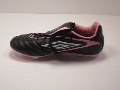   Corsica Revolution soccer cleats shoes Girls Youth 1, 5.5 Black Pink