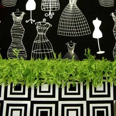 Michael Miller~DRESS FORMS~BLACK & WHITE~ Fabric /Yd.  