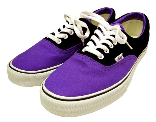 Vans ERA Purple Grape Black Skateboarding Skate Shoes New NWT 11.5 12 