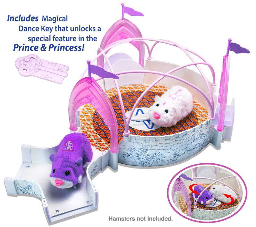 Zhu Zhu Pets Hamster PRINCESS MAGICAL CRYSTAL BALLROOM  