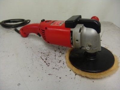 MILWAUKEE 5455 HEAVY DUTY POLISHER 7 / 9 & Pad L@@K  