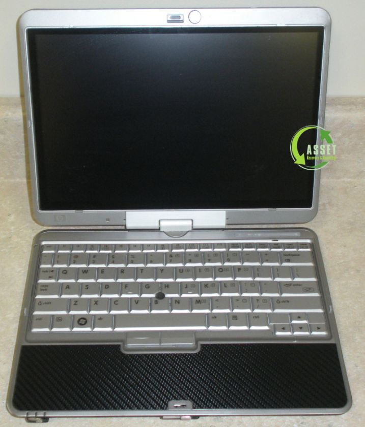 HP Compaq 2710p Windows 7, Notebook Tablet Laptop Dual Core 12 WiFi 