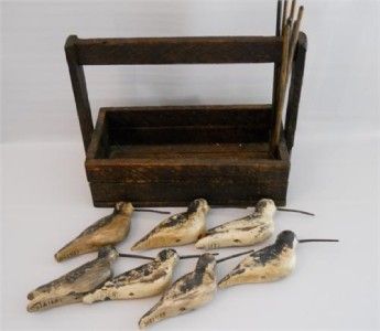 Gentlemans Box, Shorebird Hunting Decoy Box by Allen Tater Dietrich 