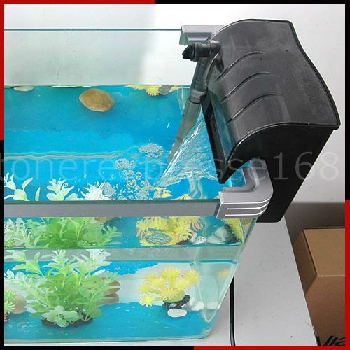 ALEAS EXTERNAL HANGING AQUARIUM FISH TANK FILTER CLEAN  