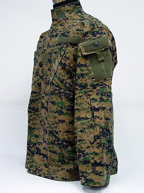 SWAT Navy Digital Camo Woodland BDU Uniform Set S  