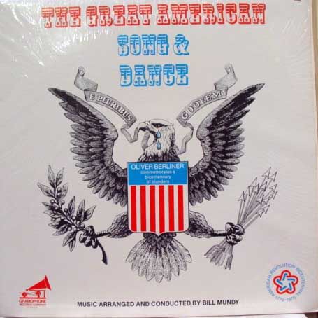 OLIVER BERLINER great american song & dance LP mint   