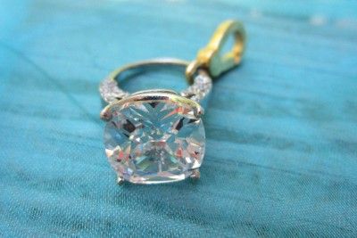 JUICY COUTURE LARGE DIAMOND ENGAGEMENT RING BRACELET CHARM  