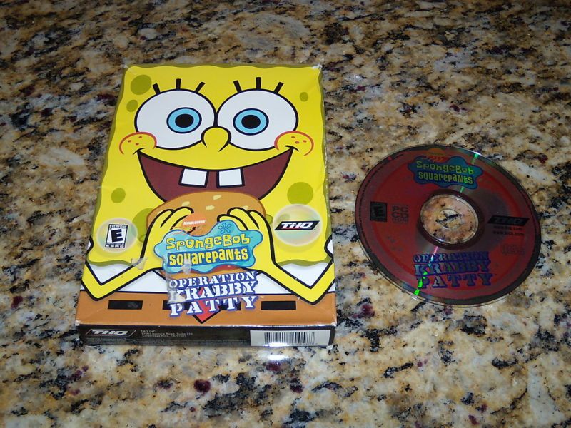 SPONGEBOB SQUAREPANTS OPERATION KRABBY PATTY PC EXCELL  