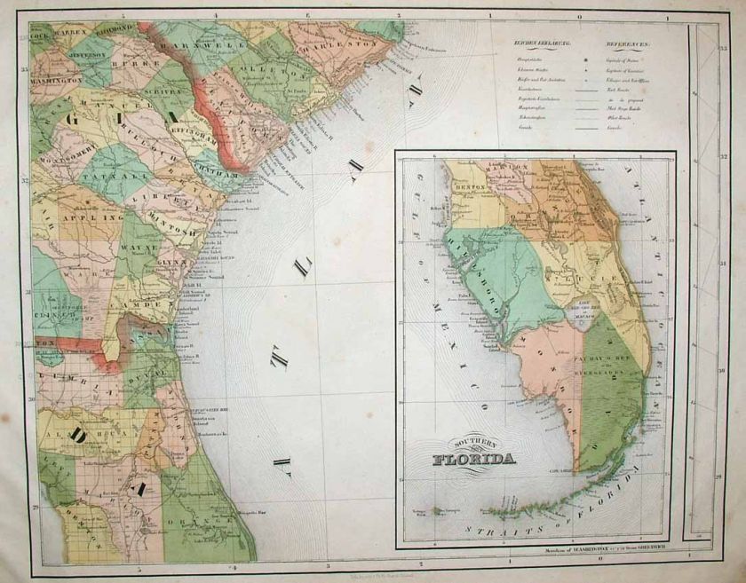   Smith UNITED STATES 16 Folio Map Sheets, Forming Giant Wall Map  