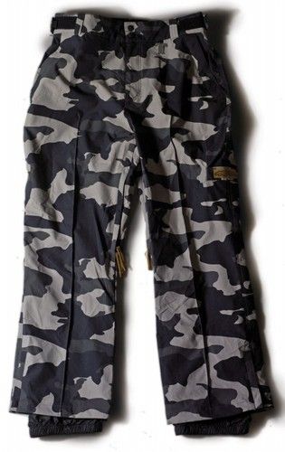 New Mens Technine Chino Snowboard Pant Swat Camo Small  