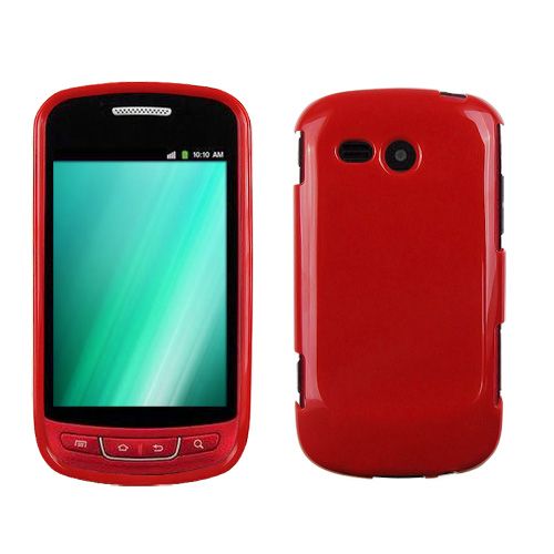 FOR NEW Samsung Admire R720 Metro PCS CELL PHONE RED SNAP ON SHIELD 