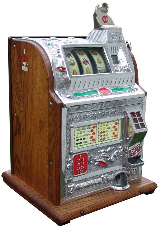 1933 MILLS NOVELTY SKYSCRAPER 5c CHICAGO ANTIQUE SLOT MACHINE  