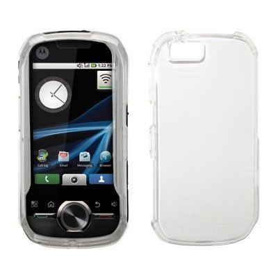 MOTOROLA I1 BOOST MOBILE SPRINT NEXTEL HARD COVER CASE Clear Case 