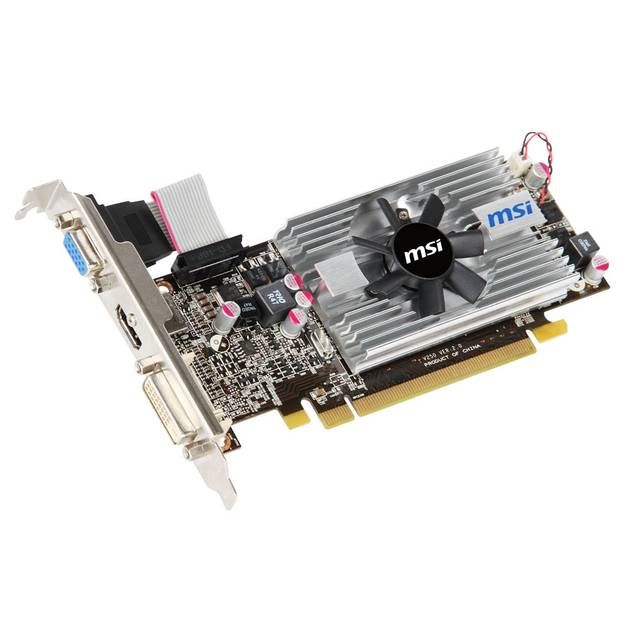 MSI R6570 MD2GD3 ATI Radeon HD6570 HD 6570 2GB DDR3 Low Profile PCI E 