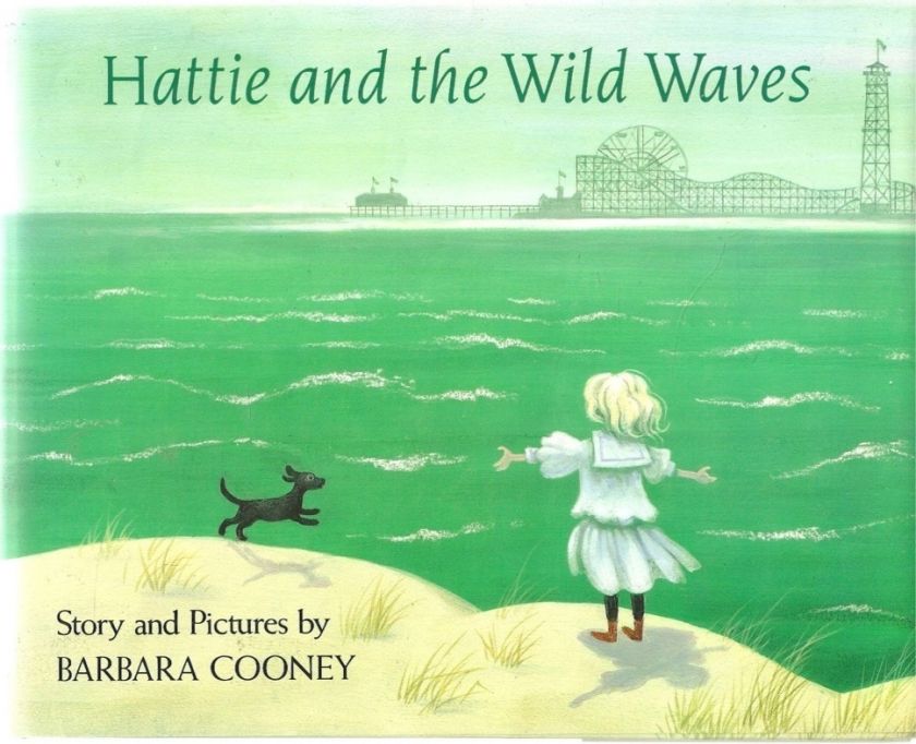   Wild Waves BARBARA COONEY hcdj 1990 1st pr STORY OF BROOKLYN NY  