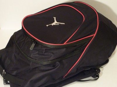 NIke Air Jordan Jumpman LAPTOP IPOD BACKPACK Black and Red 