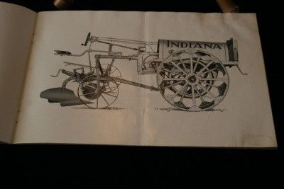 SCARCE INDIANA TRACTOR COMPANY CATALOG TEENS EARLY 20S  