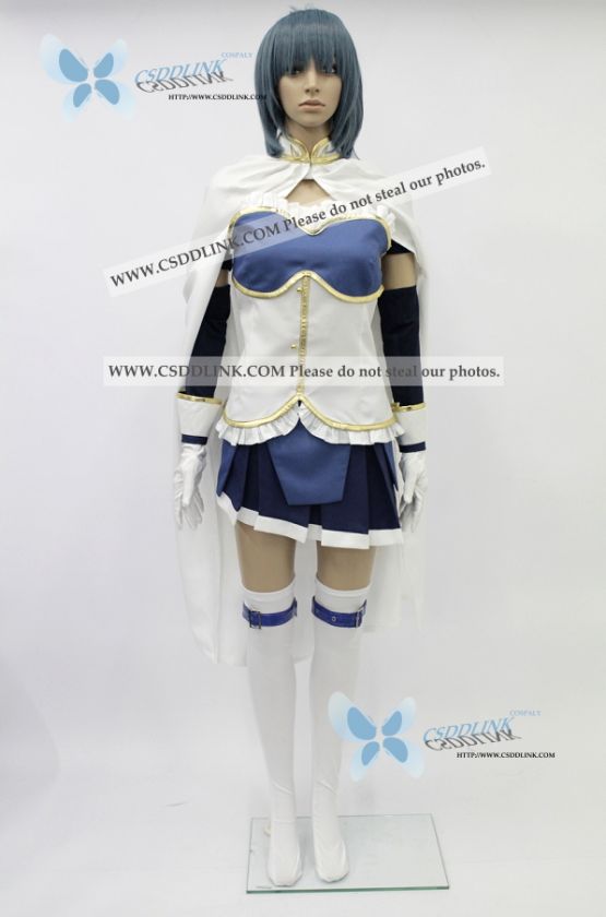 Puella Magi Madoka Magica Sayaka Miki cosplay costume  