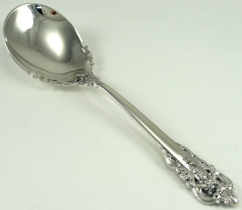 Wallace Sterling Silver Sugar Spoon Grand Baroque Pattern 6 1/4 Long 