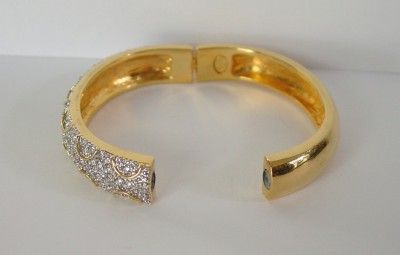 Premier Designs BRILLIANCE Bracelet $55 RV Austrian Crystals/ Gold 