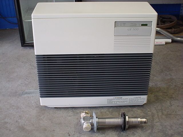 Monitor Heater GF 500 propane, natural gas heating system very well 