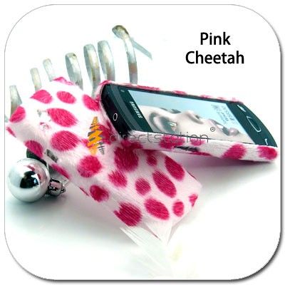 Cheetah VELVET Skin Case Cover Samsung Wave 2 S8530 II  