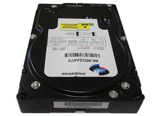 80GB 7200RPM 8MB Cache 3.5 SATA Hard Drive 1 Year WARN  