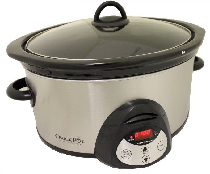 NEW Crock Pot SCVC651 F 6.5 Quart Oval Slow SS Cooker 048894749681 