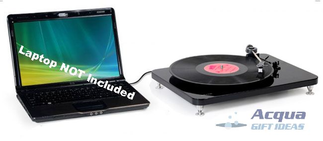 New Grace USB Full sized Turntable Vinylwriter Pro w/ Moving 