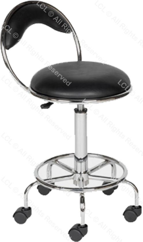 TATTOO STOOL WITH BACK ALL PURPOSE ADJUSTABLE EQUIPMENT  