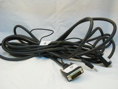 DVI TO VGA & RCA TO JACK ADAPTER CABLE MODEL E119932 AWM 20276  