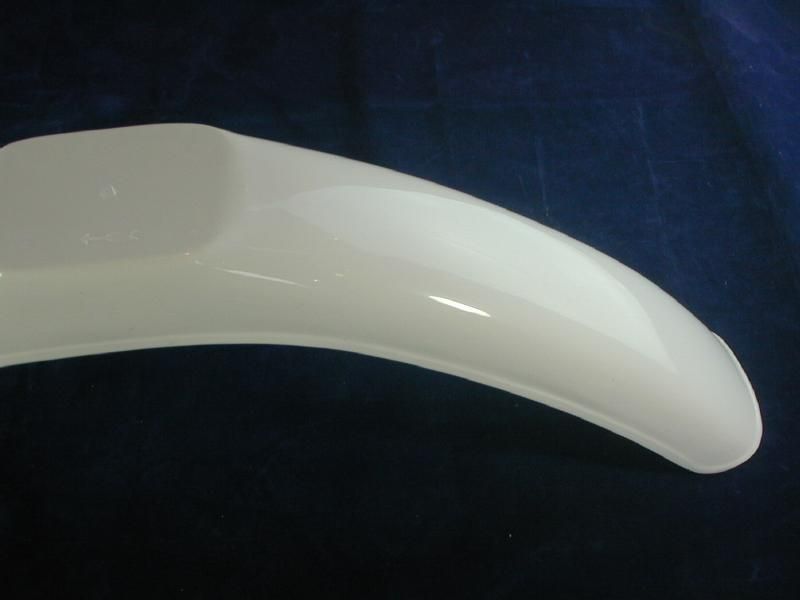 Yamaha DT175 1974 78 Front Fender Mudguard White Q314W  